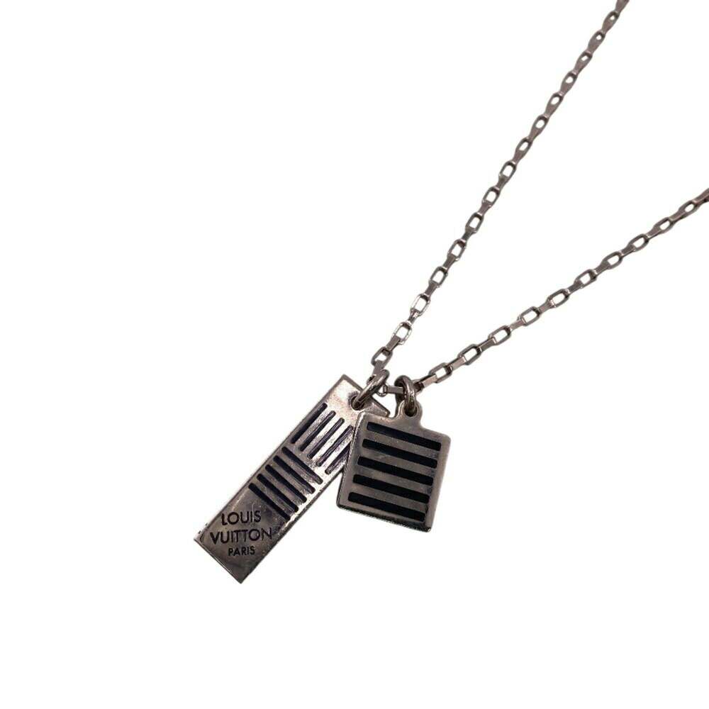 LOUIS VUITTON Brown Damier Necklace - Picture 1 of 8